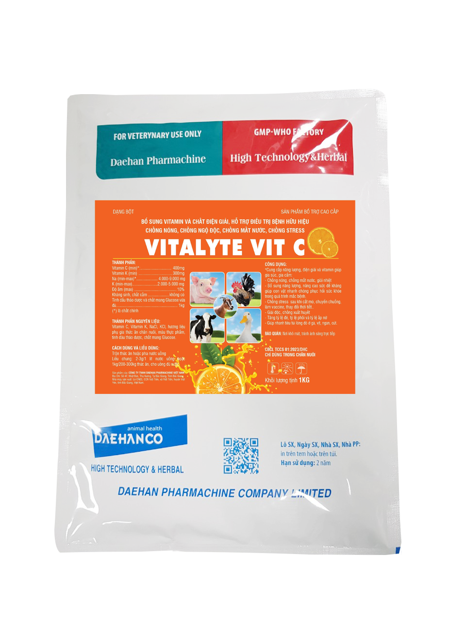 Ảnh sản phẩm VITALYTE VIT C  (Điện giải bột)