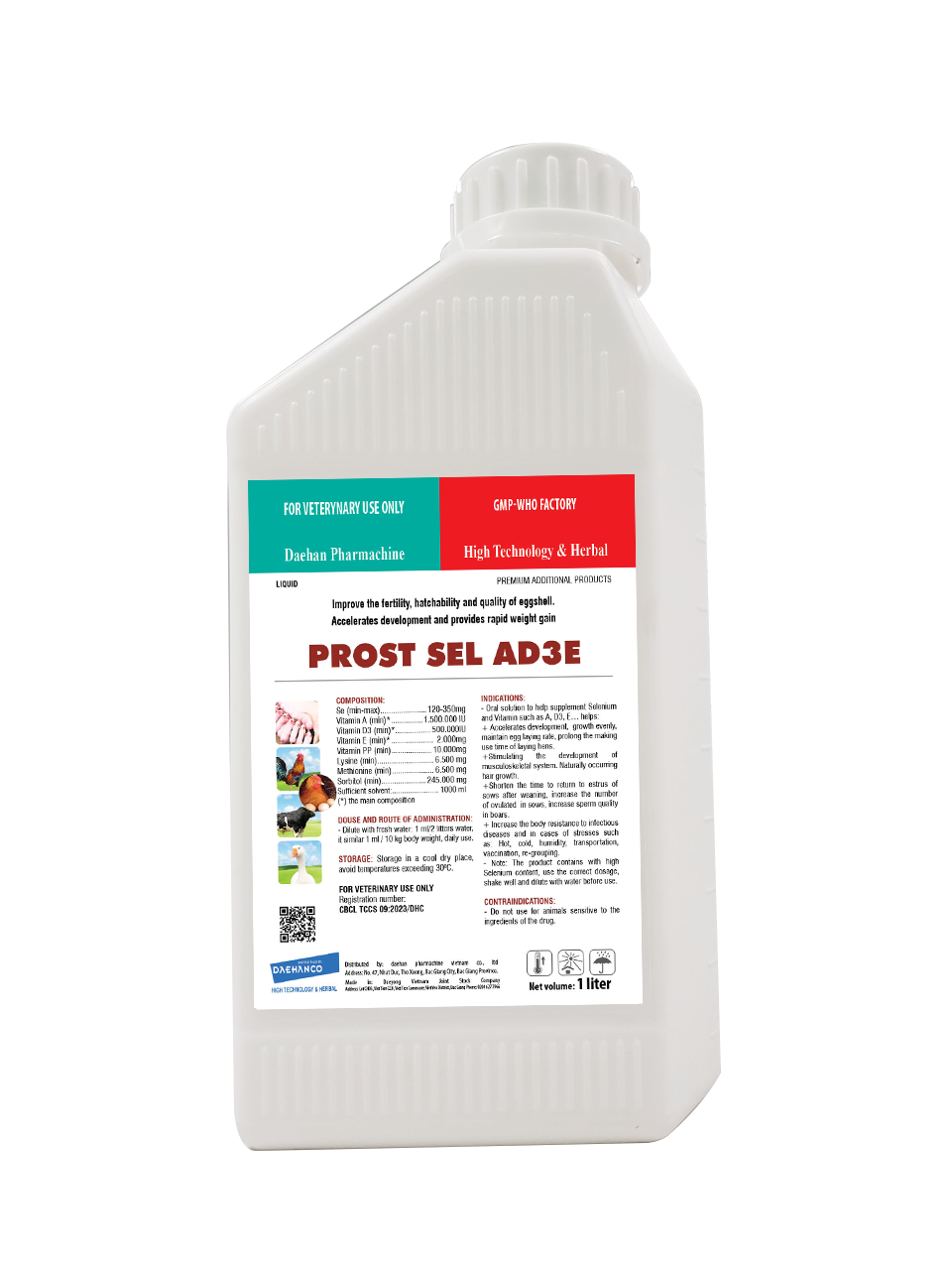 Ảnh sản phẩm PROST-SEL AD3E (Kích thích lên giống, tăng tỷ lệ đẻ)