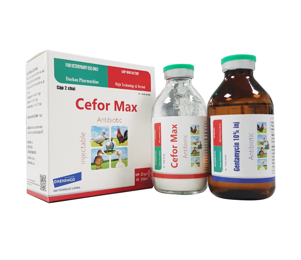 Ảnh sản phẩm CEFORMAX GOLD (Kẹp  tiêm)