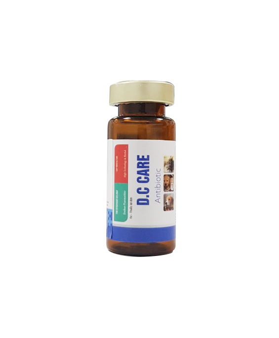 Ảnh sản phẩm D.C CARE Kháng sinh chó mèoĐặc trị các bệnh nhiễm khuẩn  đường tiêu hóa, hô hấp trên thú cưng