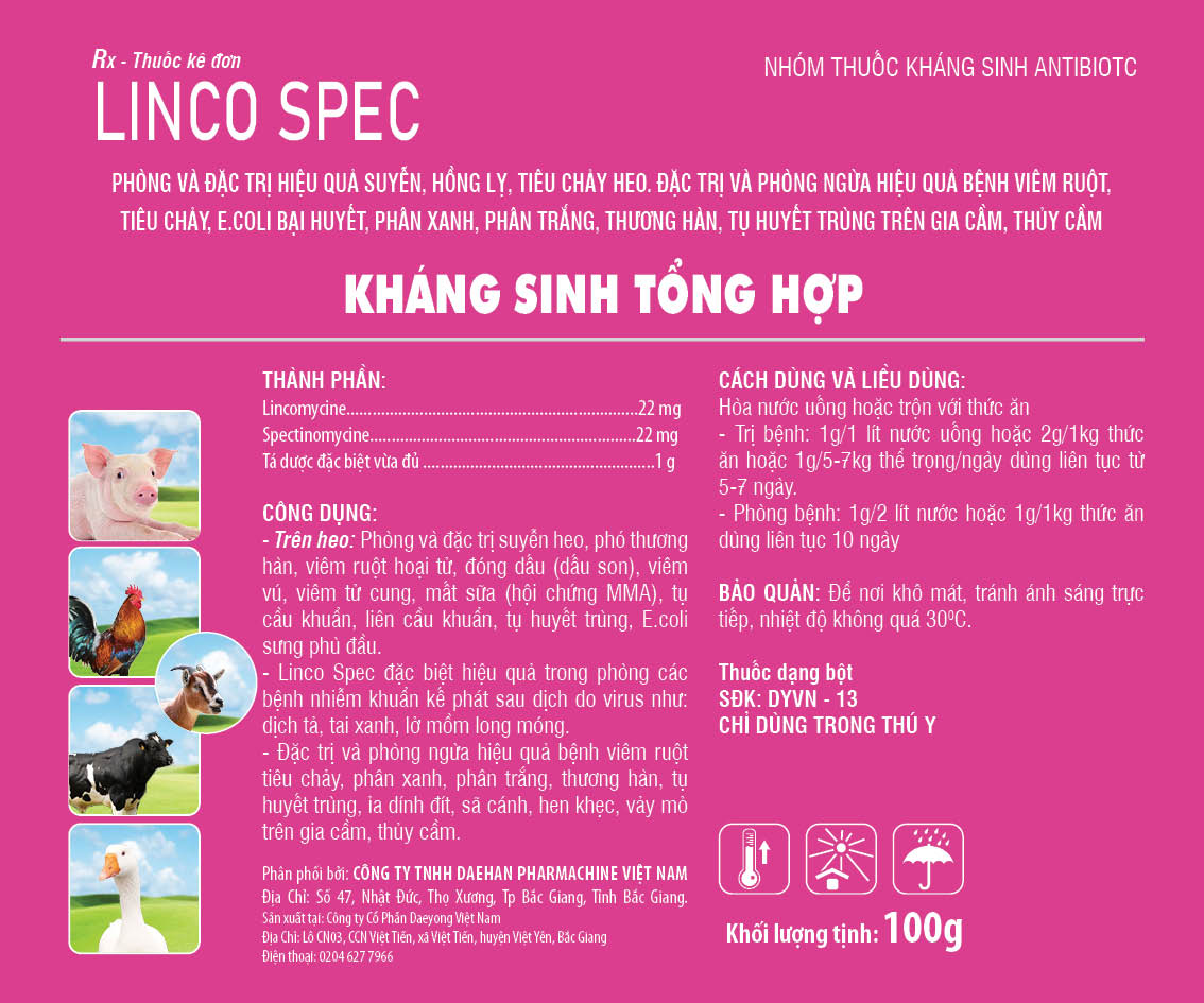 Ảnh sản phẩm LINCO SPEC